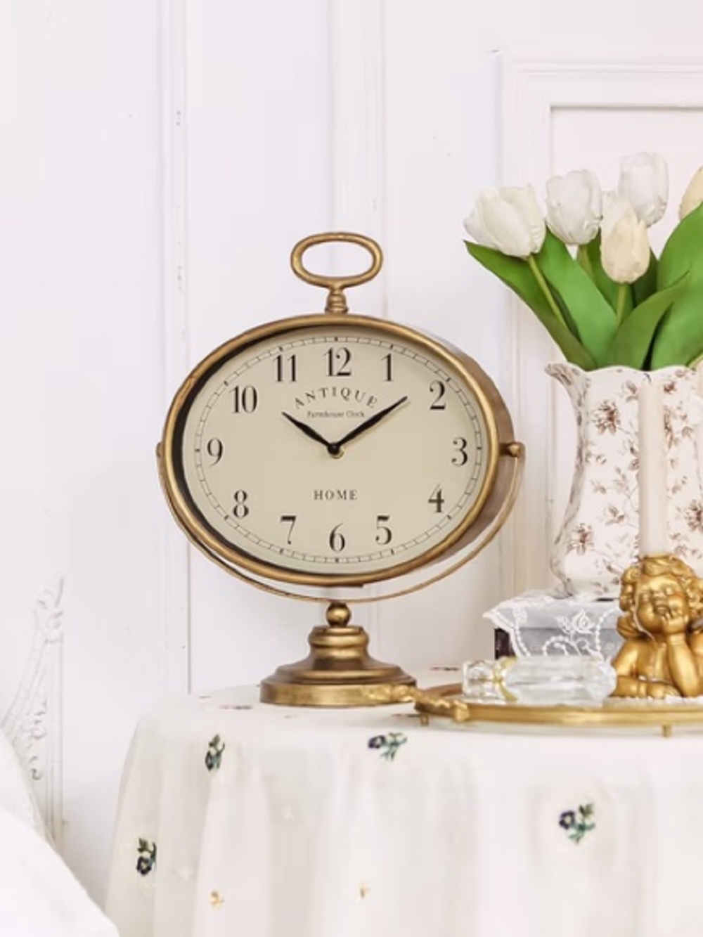 Antique-Inspired Table Clock - Picture 6 of 16